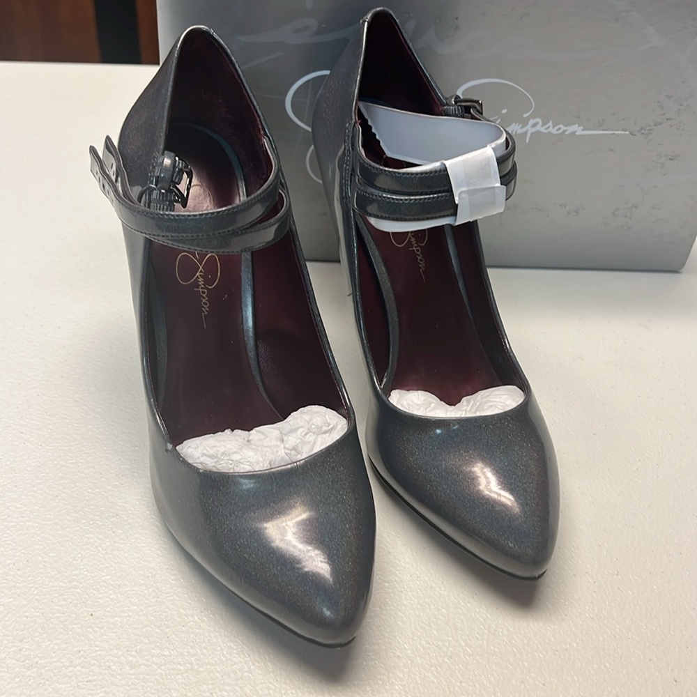 High Heel iridescent Patent shoes - Picture 13 of 14